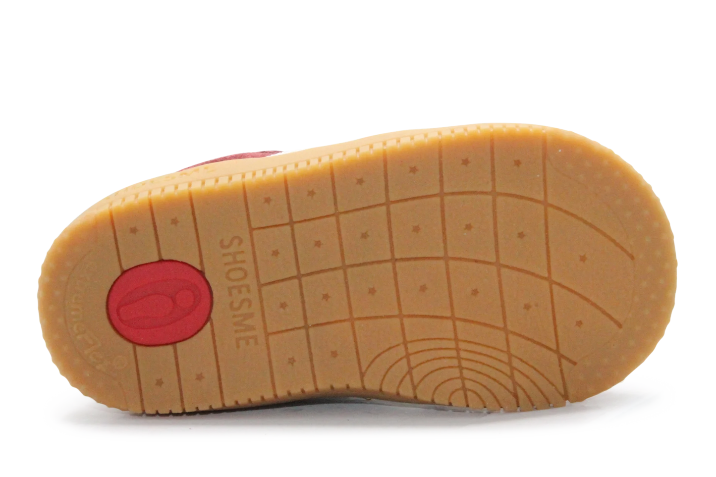 Shoesme Eerste Loop Sneaker - BN26W002- Bordeaux Red