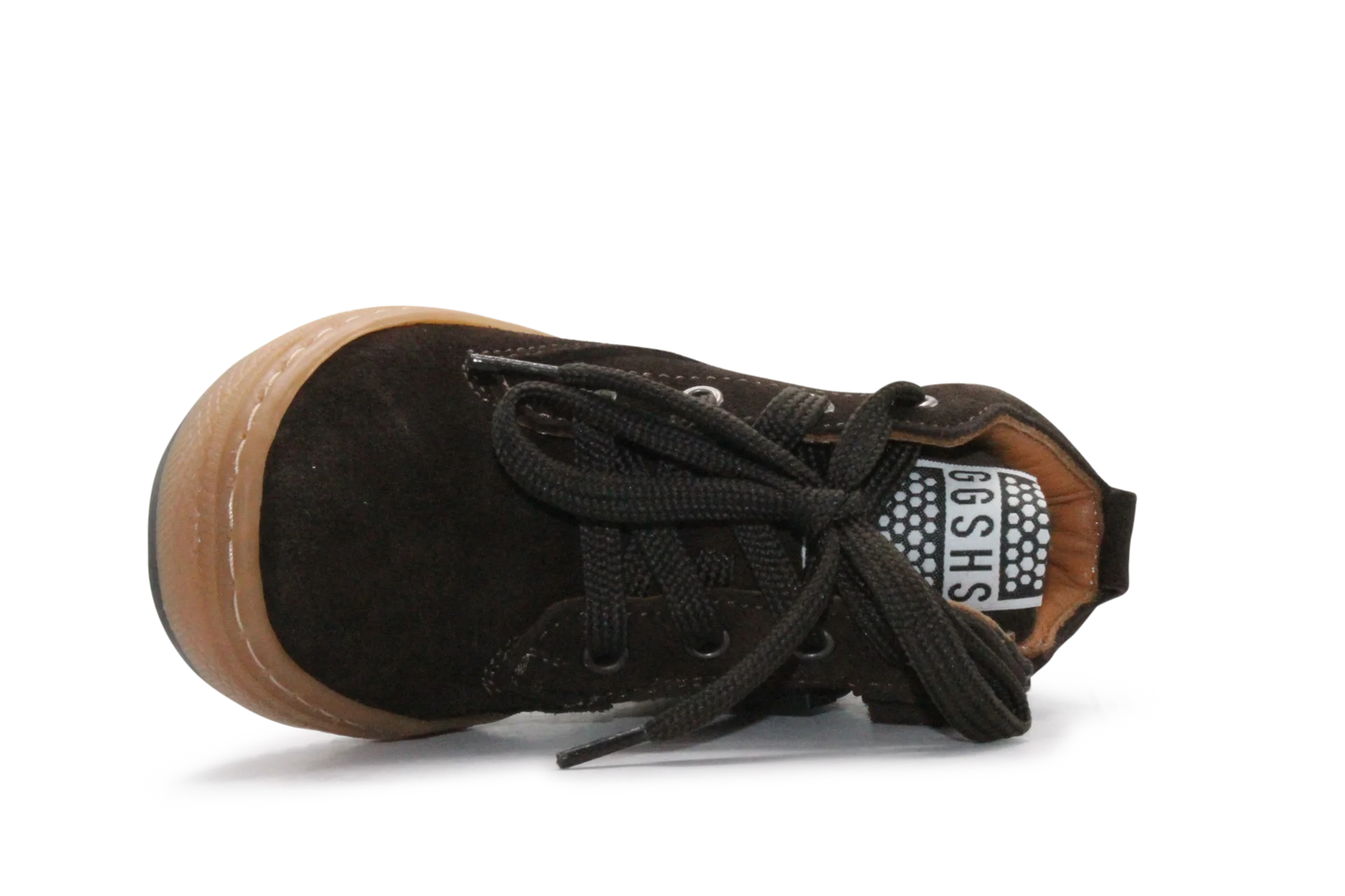 Giga Jongens Veterschoen G4672 - Bruin