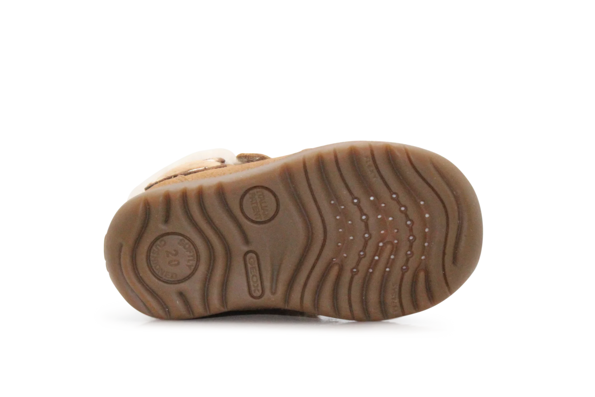 Geox Eerste Loopschoenen Meisjes Macchia - Bruin