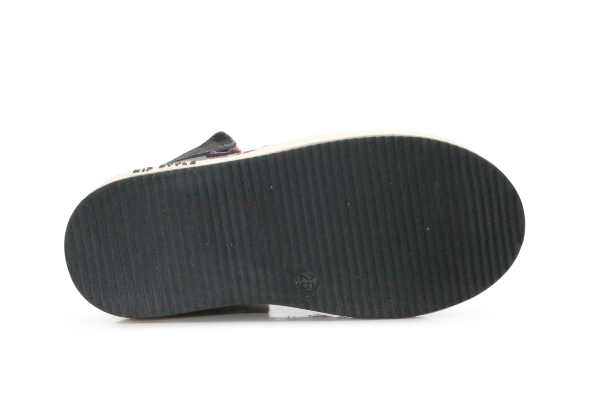 Hip Hoge Sneaker H1765 Natural Suède – Veter en Rits - hatshoe