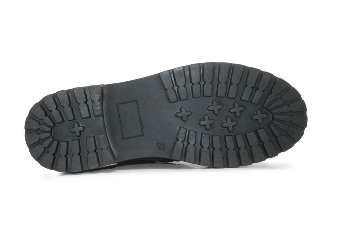 Hip Meisjes Veterboot H1040 - Zwart