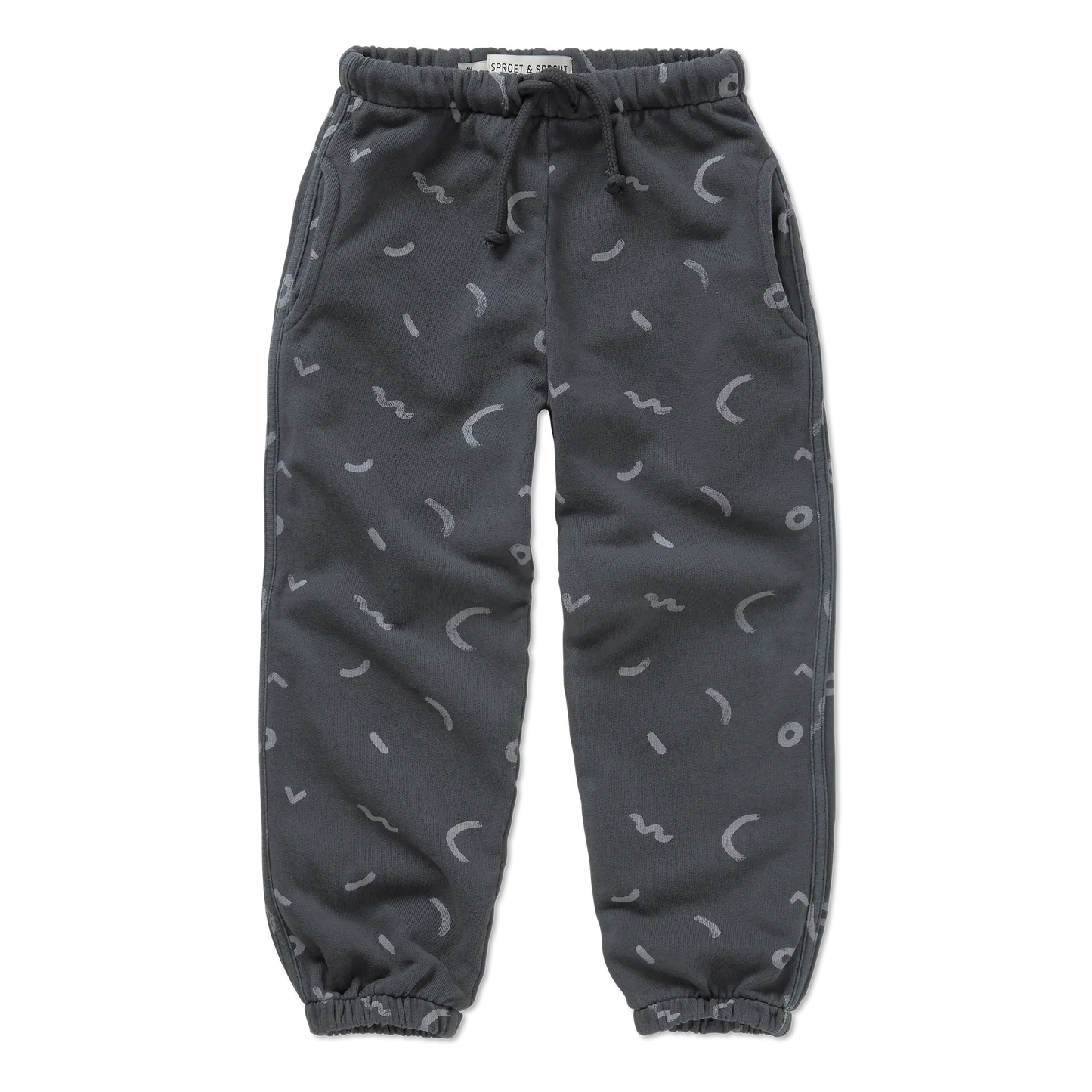 Sproet & Sprout Joggingbroek Painters Brush - Washed Black