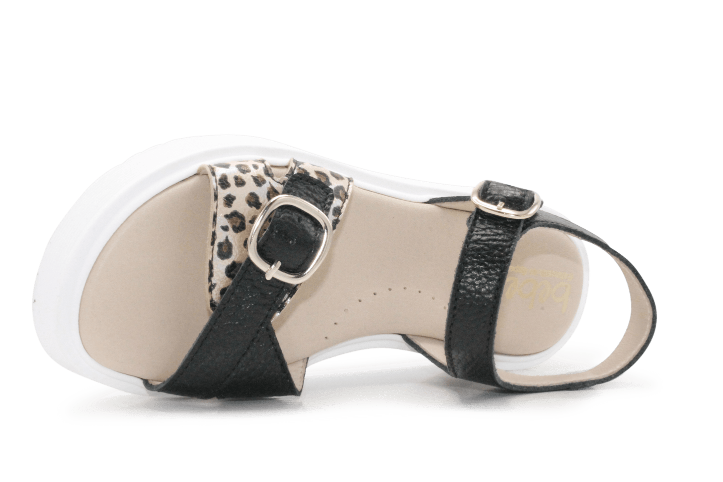 Beberlis Sandaal 24441 - Zwart - hatshoe