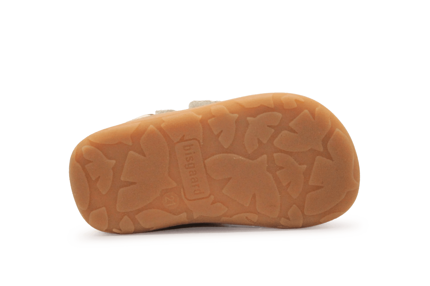 Bisgaard Barefoot Becky Klittenbandschoen - Beige Stippel - hatshoe