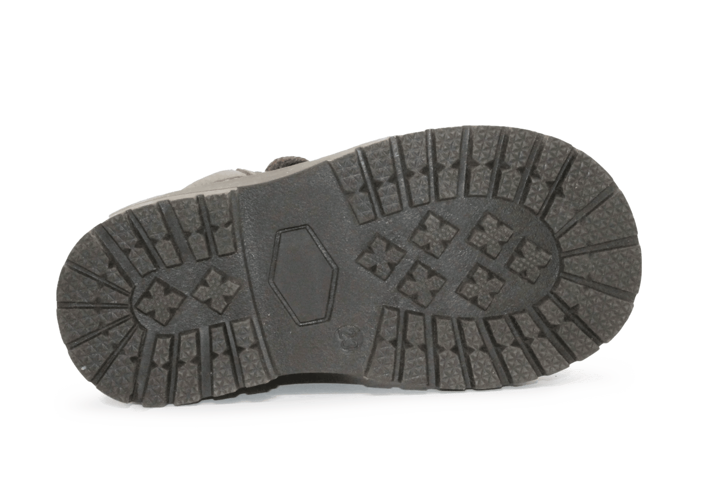 BunniesJR Jongens Schoen Thijs Trail - Donker Bruin - hatshoe