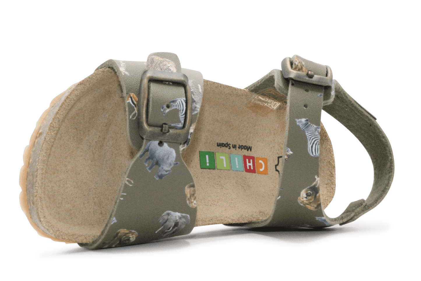 Chili Sandaal Safari 1 - Khaki - hatshoe