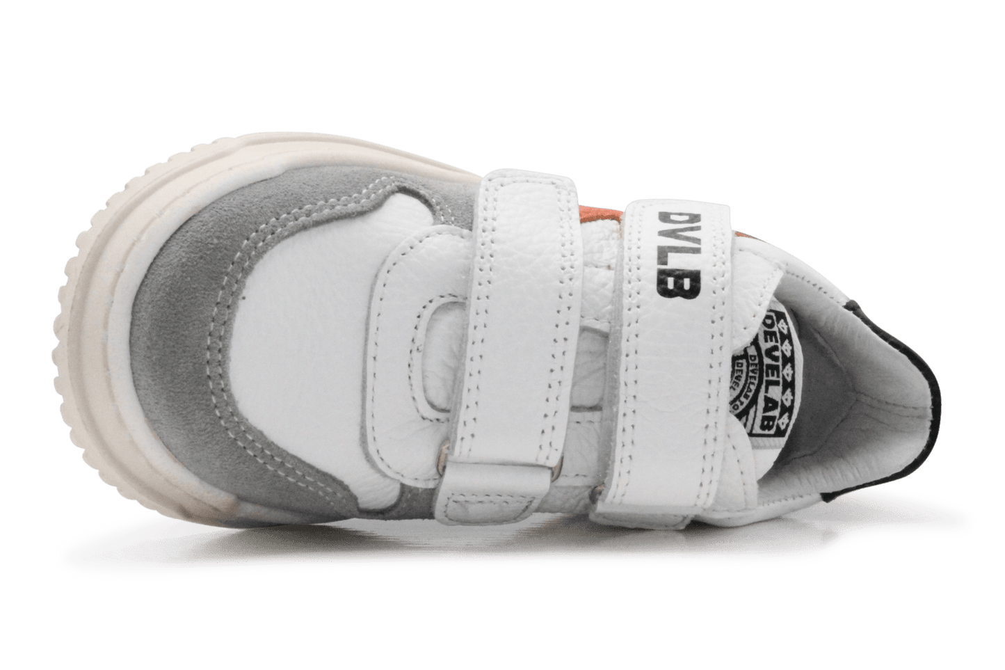 Develab Klittenband Schoen 45985 - Wit - hatshoe