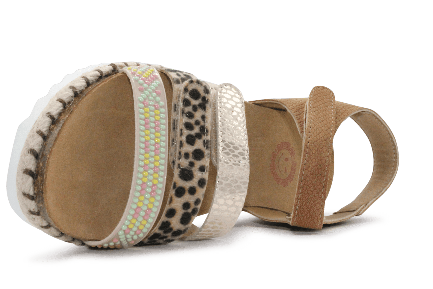 Develab Sandaal 48484 - Bruin - hatshoe