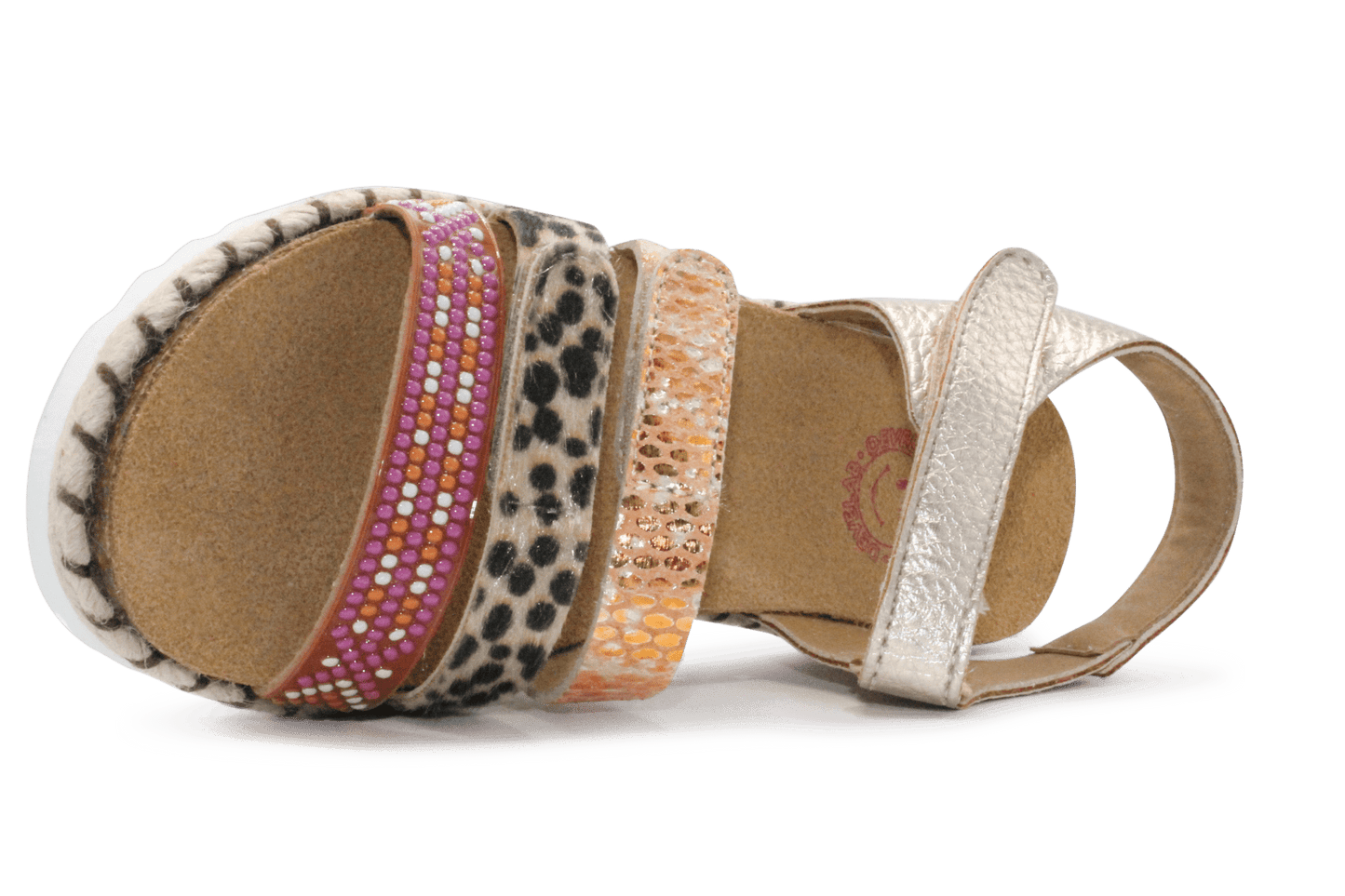 Develab Sandaal 48484 - Goud - hatshoe