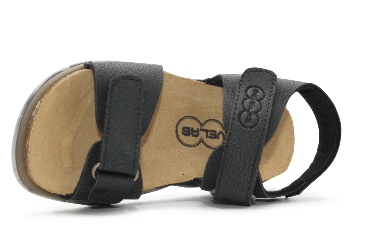 Develab Sandaal 48493 - Zwart - hatshoe