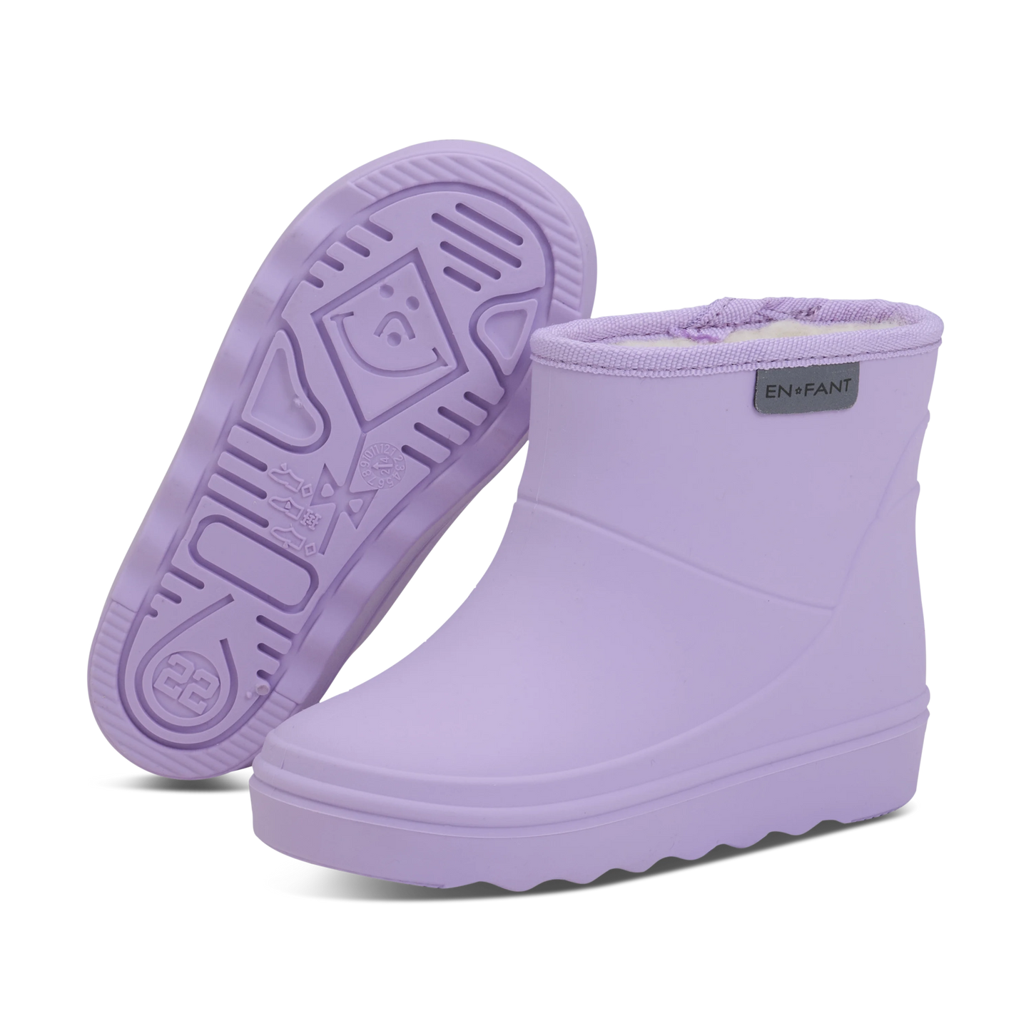 En Fant Thermo Boots Short - Lavender - hatshoe