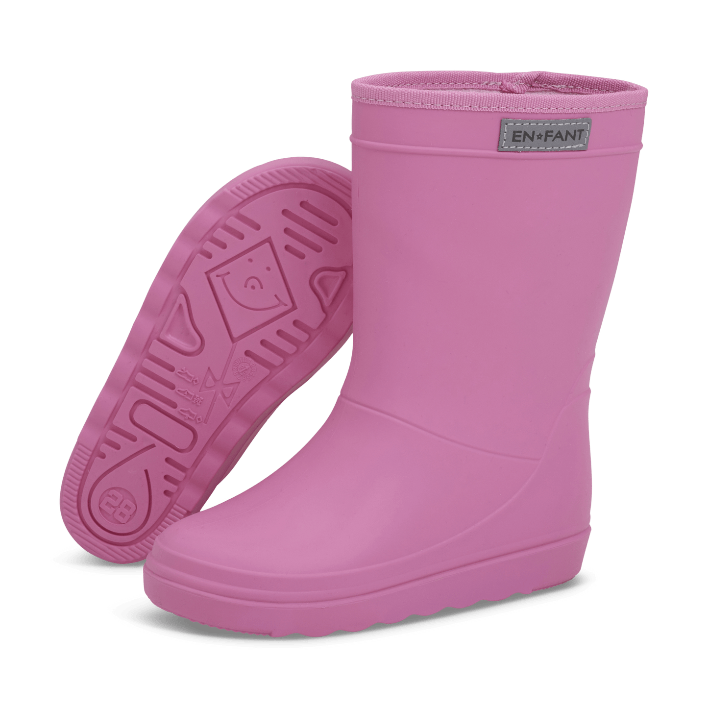 Enfant Regenlaarzen Seasonal - roze - hatshoe