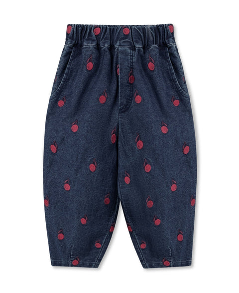 Fliink meisjes Broek Donna - Dark Denim