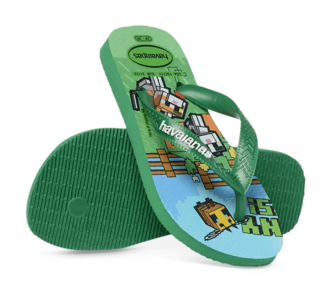 Havaianas Slippers - Minecraft - hatshoe