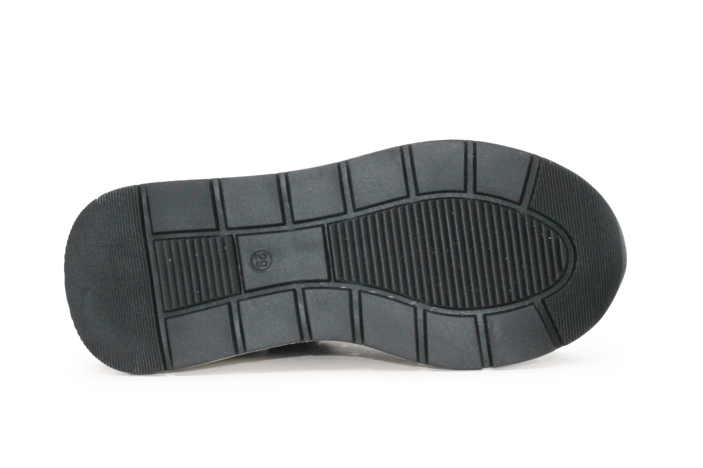 Hip H1929 Jongens Veterschoenen Taupe/Grijs Suède met Rits - hatshoe