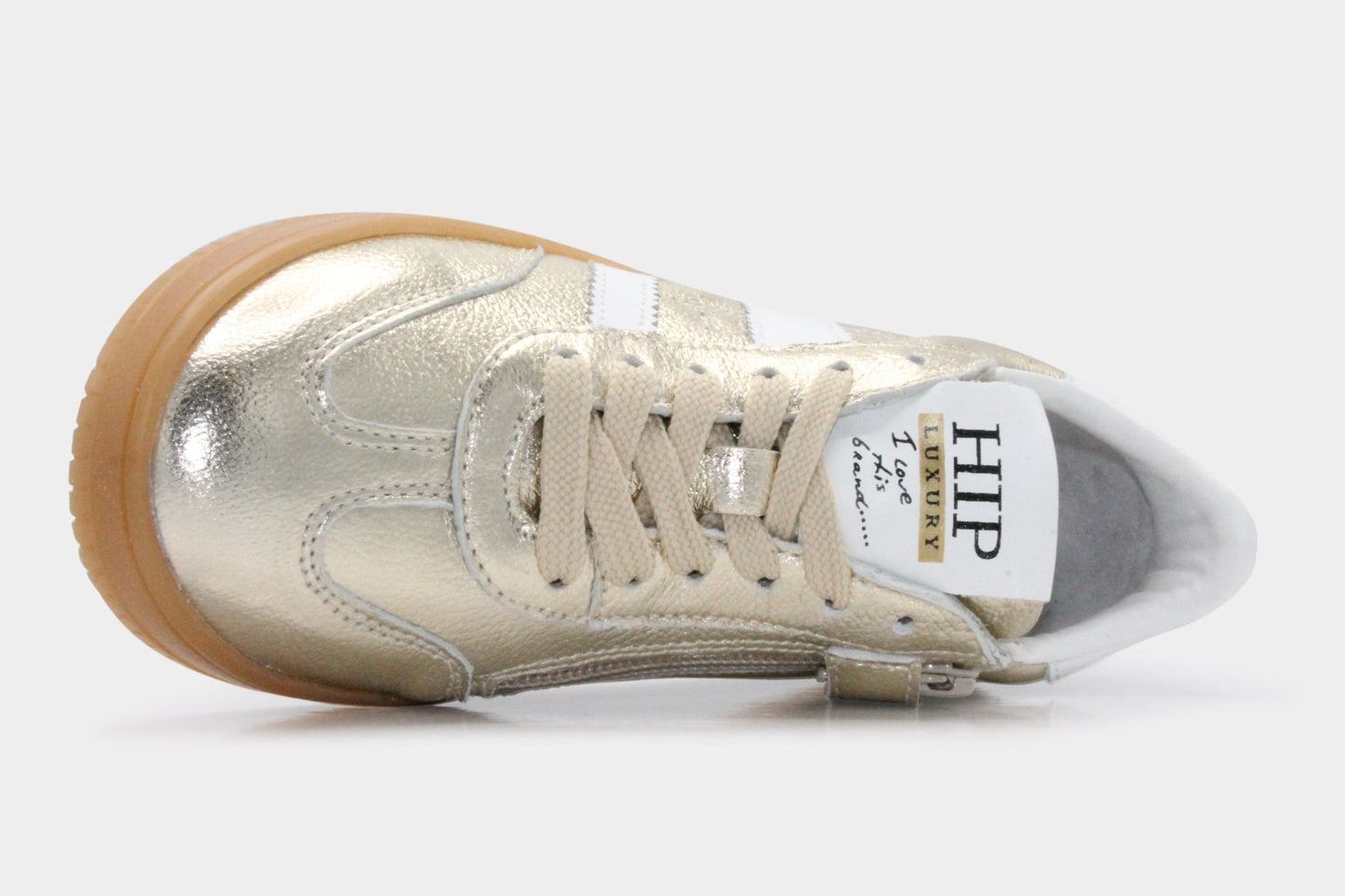 Hip Veterschoen H1811 - Goud - hatshoe