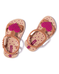 Ipanema Daisy Baby Slippers - Beige - hatshoe
