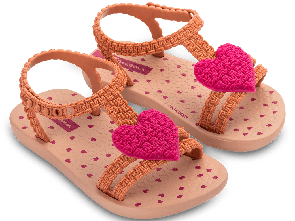 Ipanema Daisy Baby Slippers - Beige - hatshoe