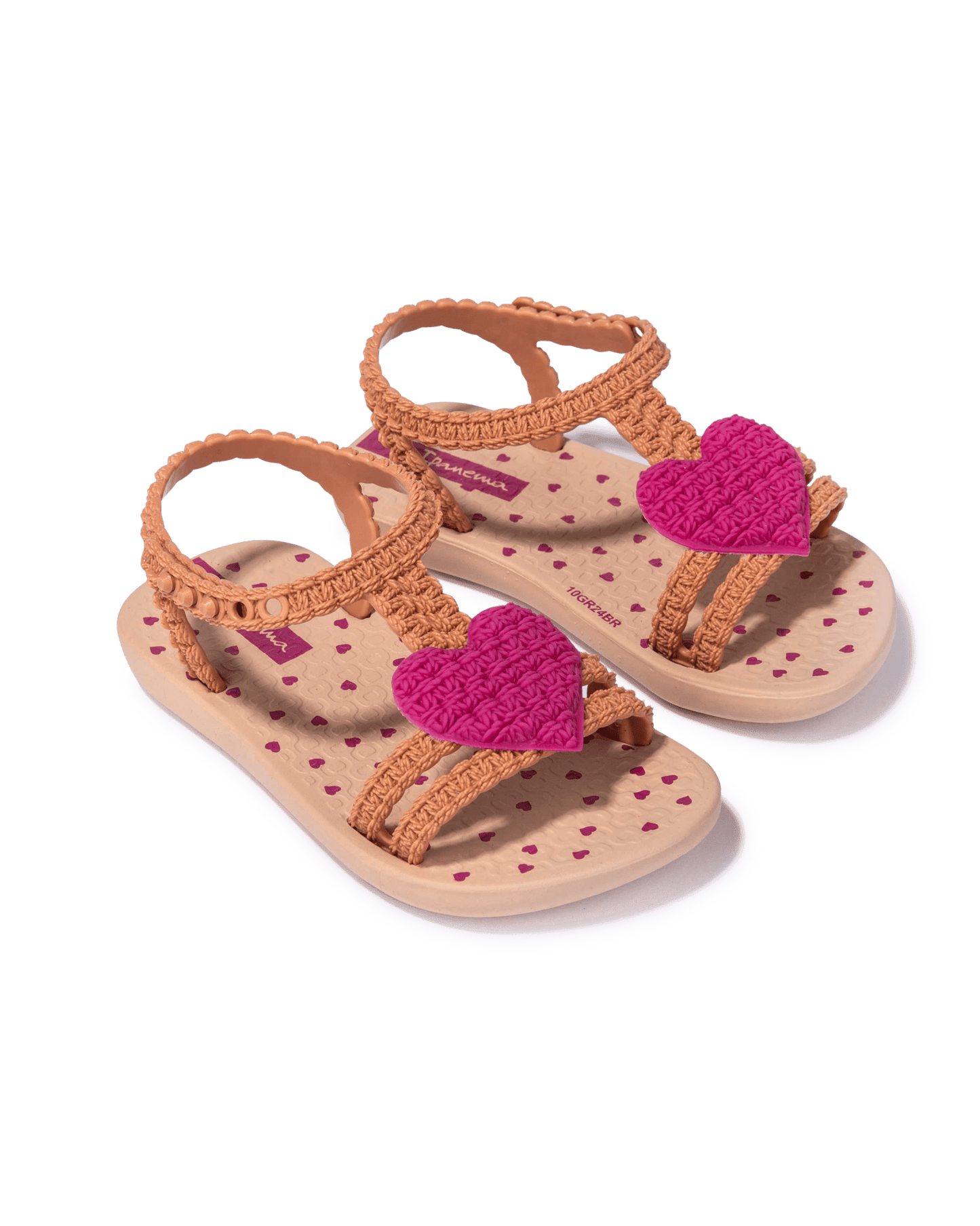 Ipanema Daisy Baby Slippers - Beige - hatshoe