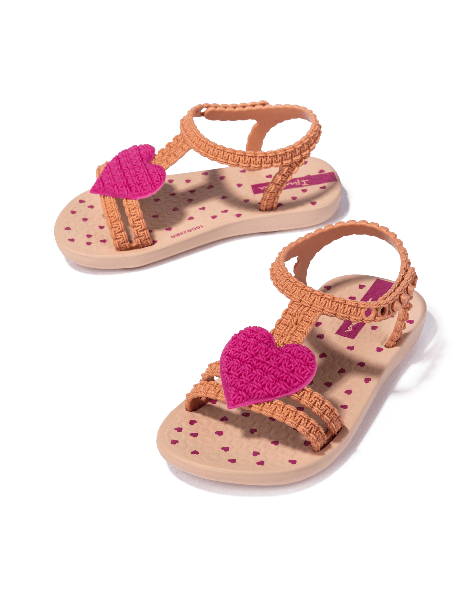 Ipanema Daisy Baby Slippers - Beige - hatshoe