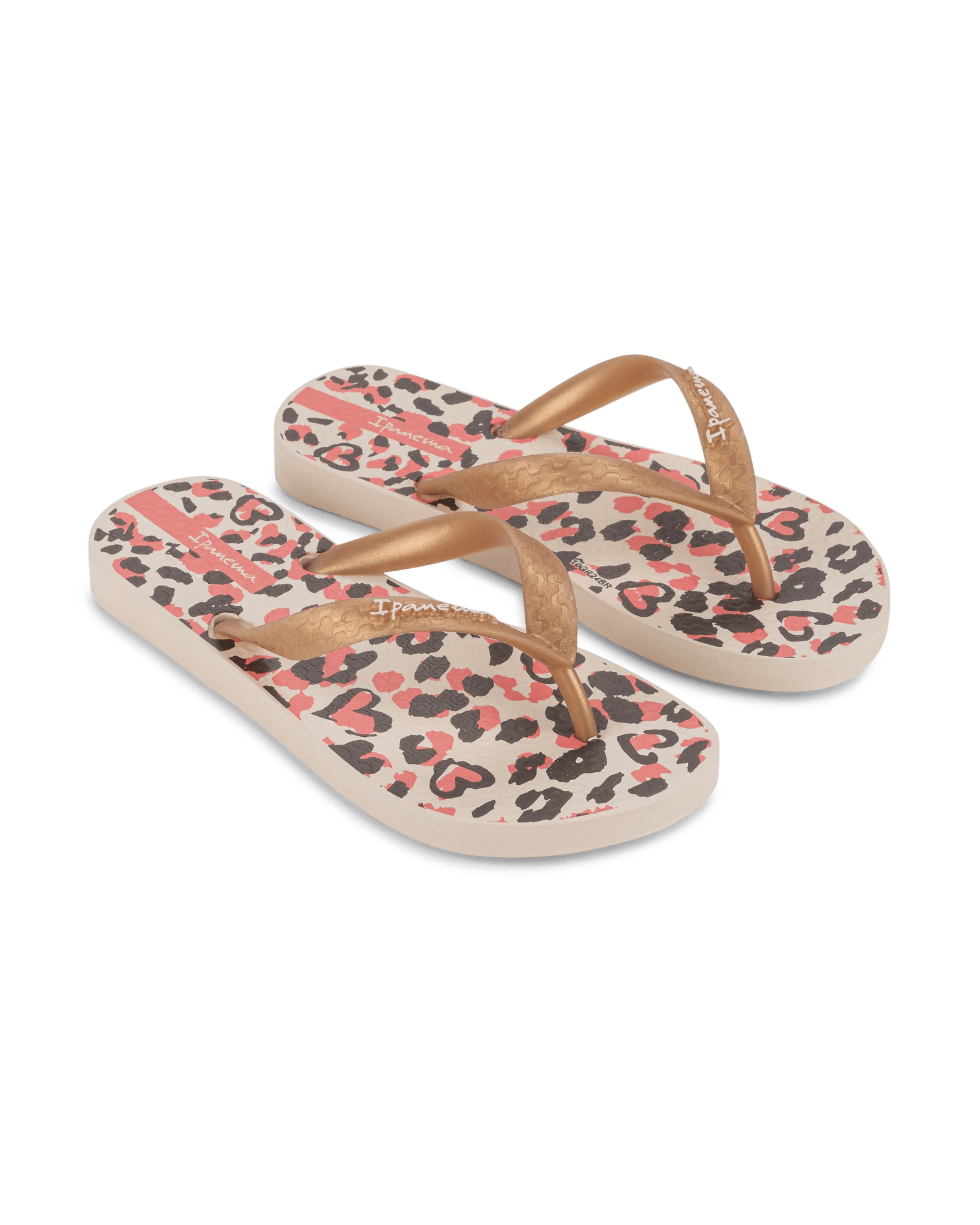 Ipanema Slippers Temas Kids - Beige Panter - hatshoe