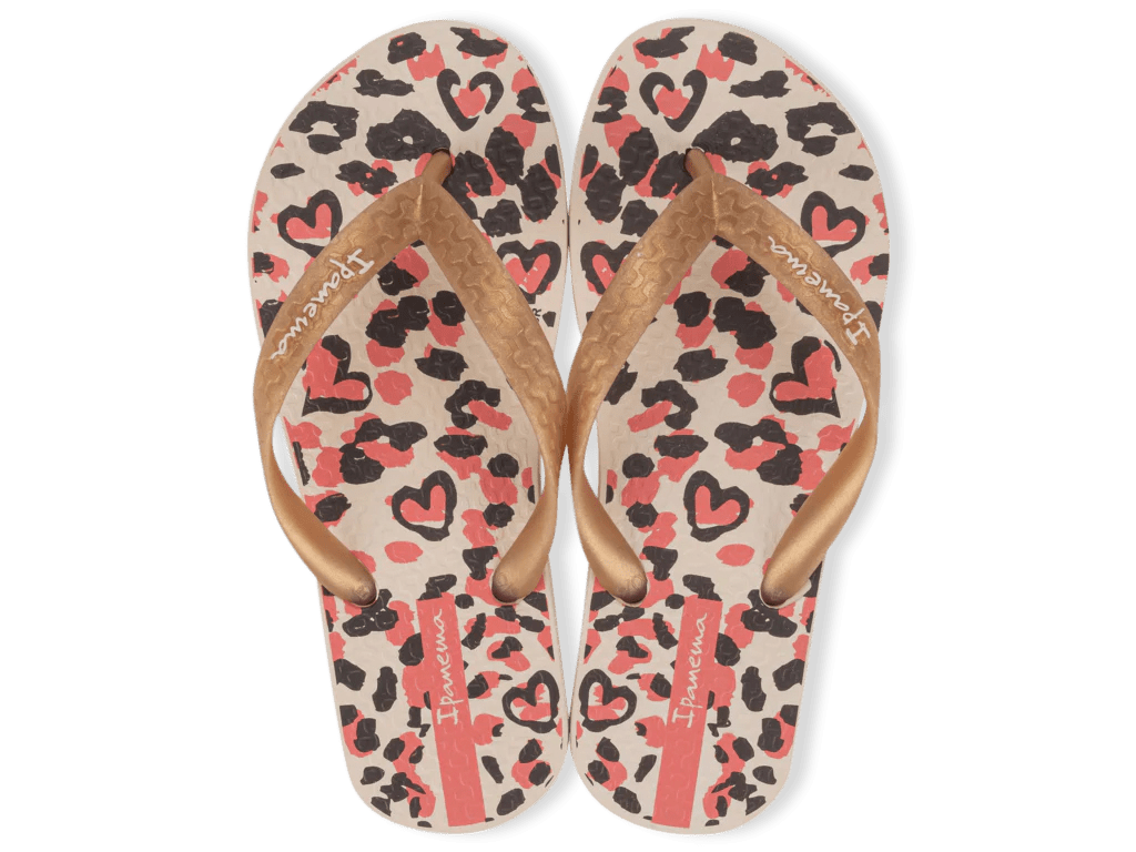 Ipanema Slippers Temas Kids - Beige Panter - hatshoe