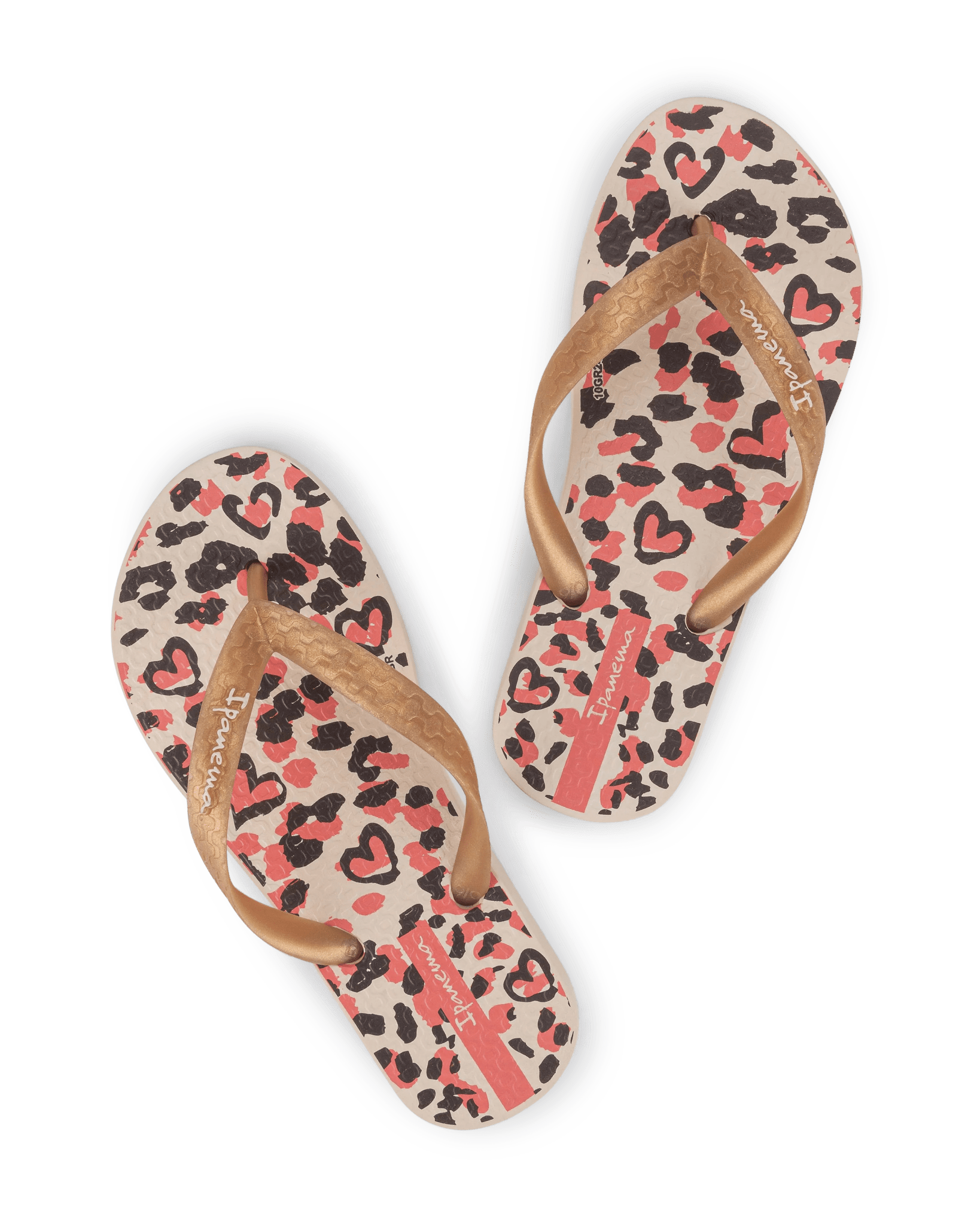 Ipanema Slippers Temas Kids - Beige Panter - hatshoe