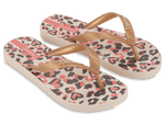 Ipanema Slippers Temas Kids - Beige Panter - hatshoe
