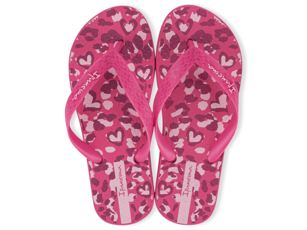 Ipanema Slippers Temas Kids - Roze Panter - hatshoe