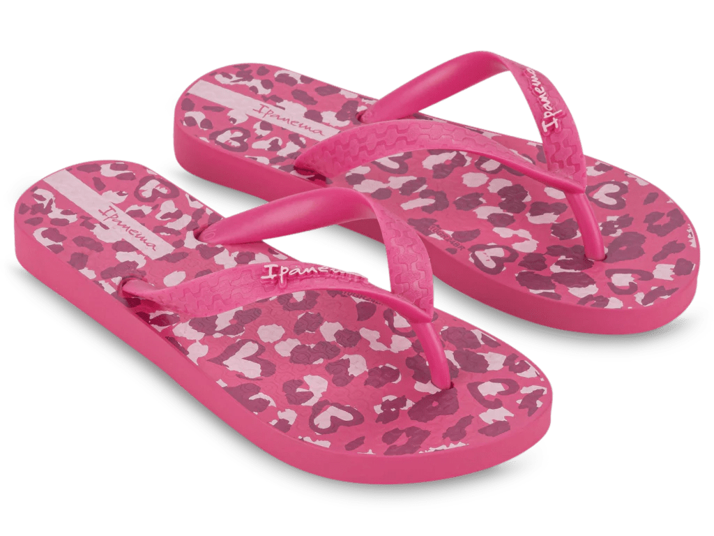 Ipanema Slippers Temas Kids - Roze Panter - hatshoe