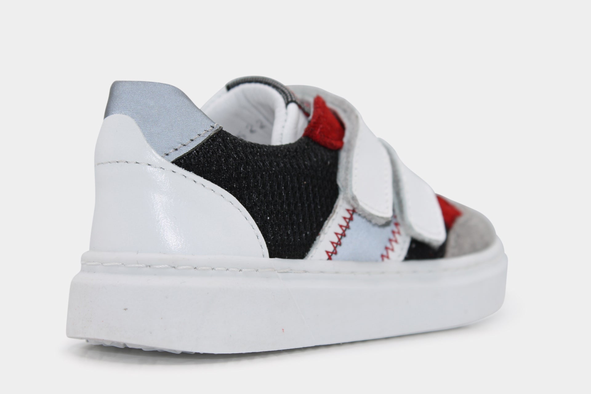 Jochie en Freaks Klittenband Schoen Evan - Rood - hatshoe