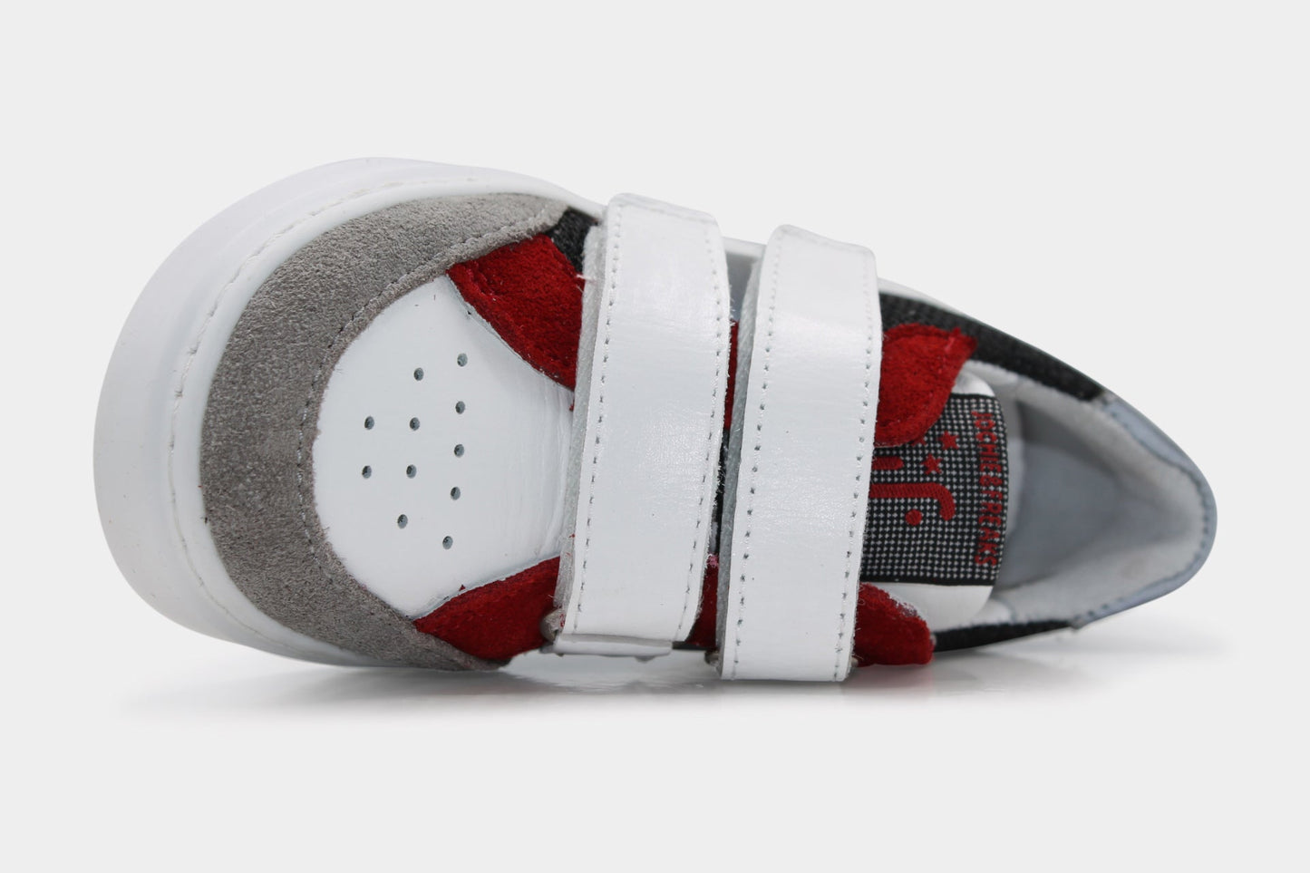 Jochie en Freaks Klittenband Schoen Evan - Rood - hatshoe