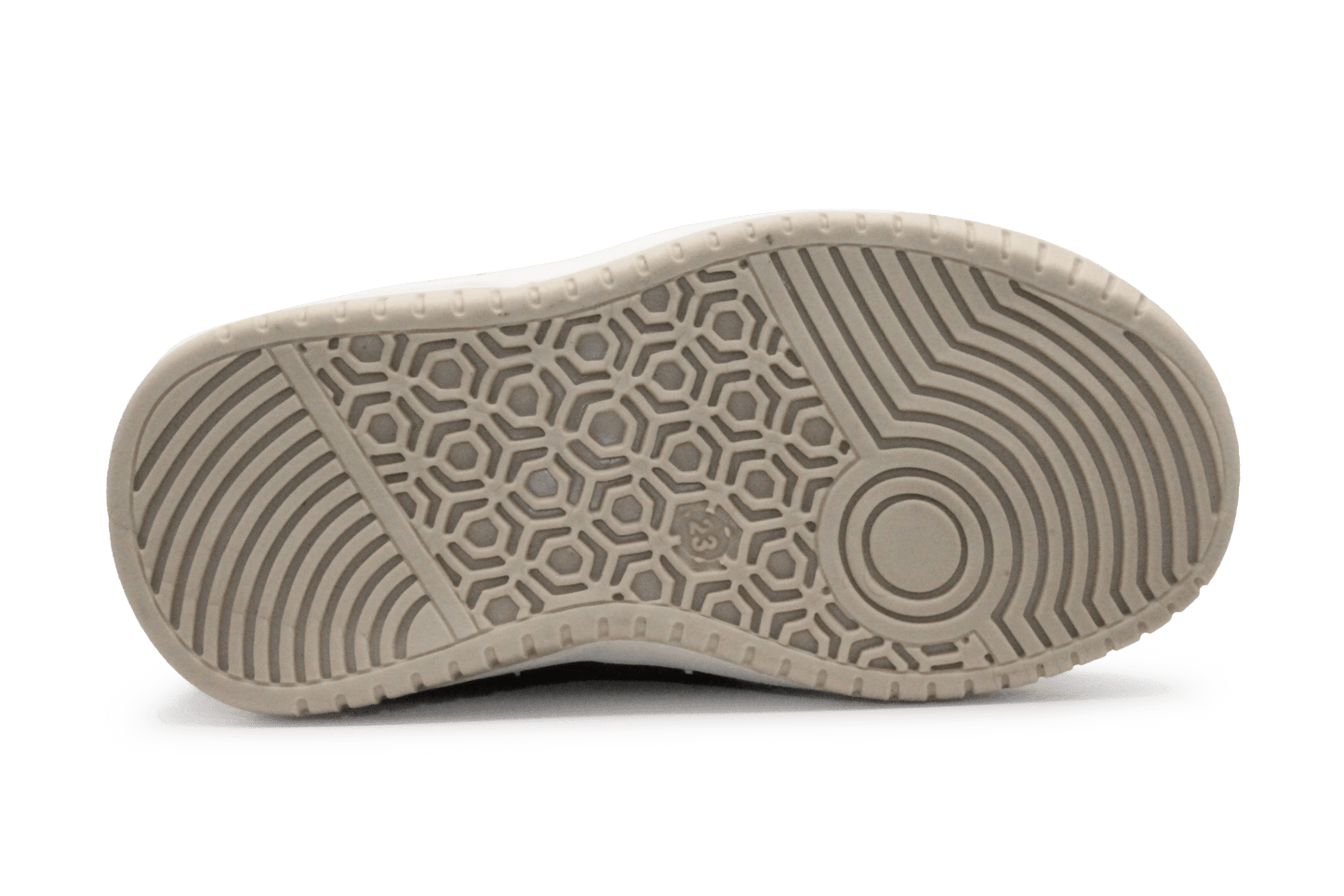 Nubikk Klittenband Schoen Basket Teddy Jr - Beige - hatshoe