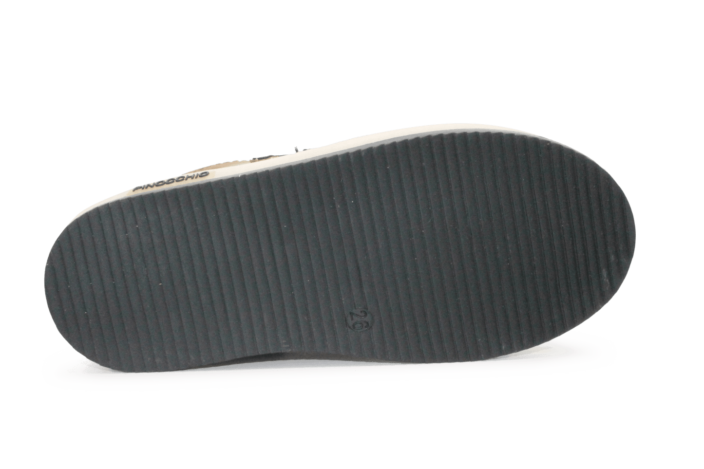 Pinocchio P1109 Jongens Veterschoenen Bruin Leer met Rits - hatshoe