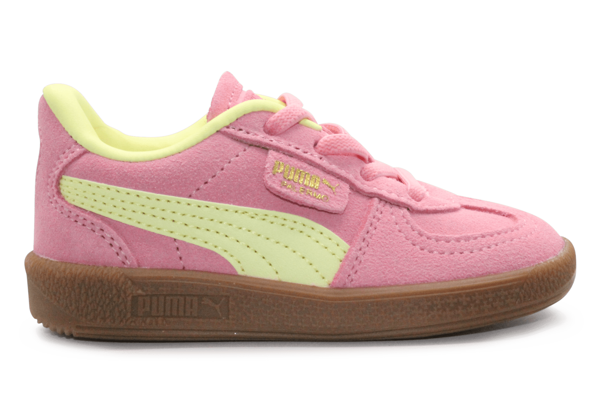 Puma Palermo roze – Suède sneaker met elastiek, super hip – hatshoe