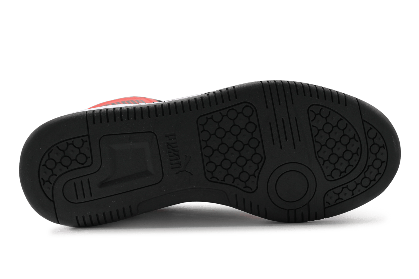 Puma Rebound V6 Mid Jr Sneakers - Rood - hatshoe