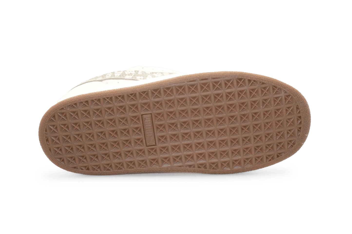 Puma Suede XL Meisjes Sneaker - Beige Panter - hatshoe