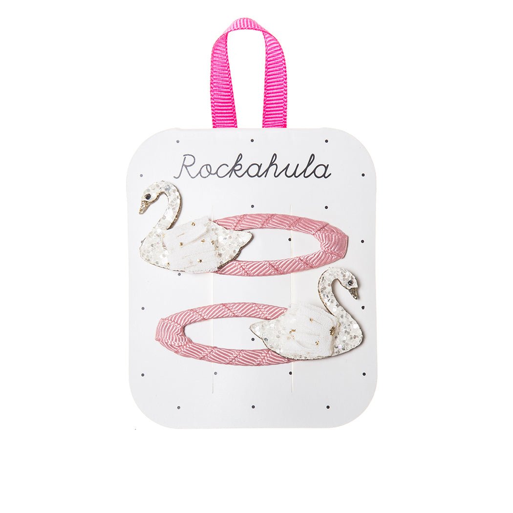 Rockahula Haarclips Zwaan - hatshoe