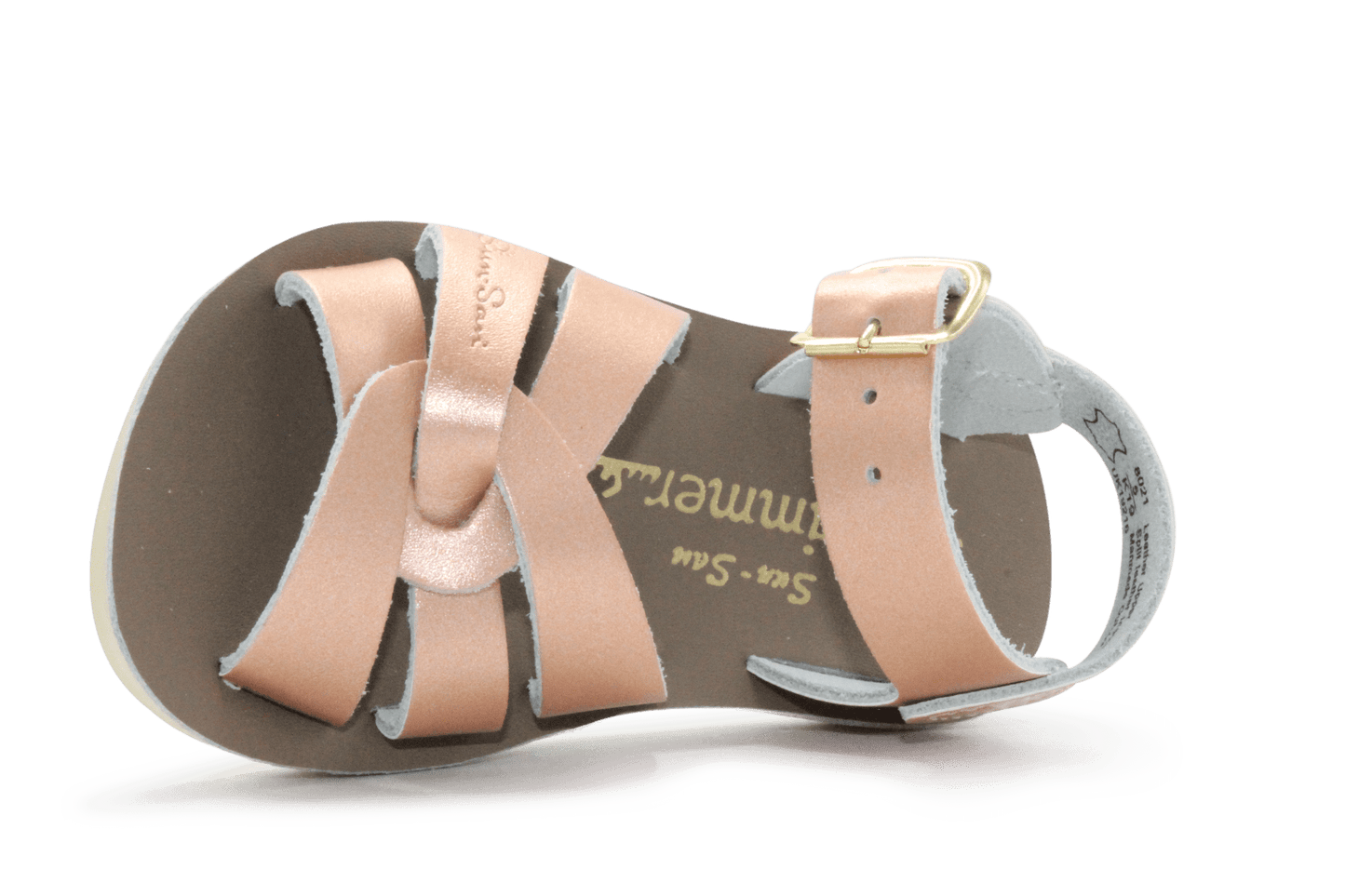 Salt Water Sandals Swimmer - Rose Gold - hatshoe