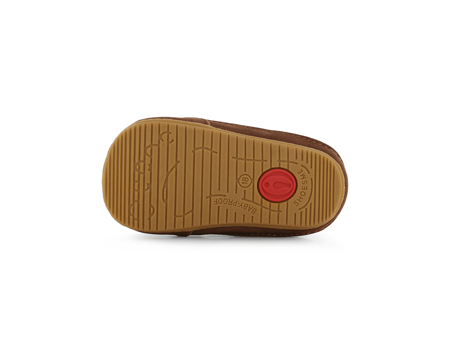 Shoesme Eerste Loopschoen BP24W002 - Bruin - hatshoe
