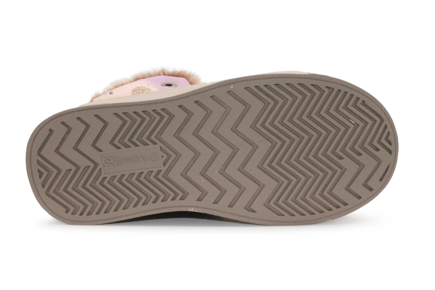 Shoesme Veterschoenen Ballerina muis SH25W035 - Paars - hatshoe