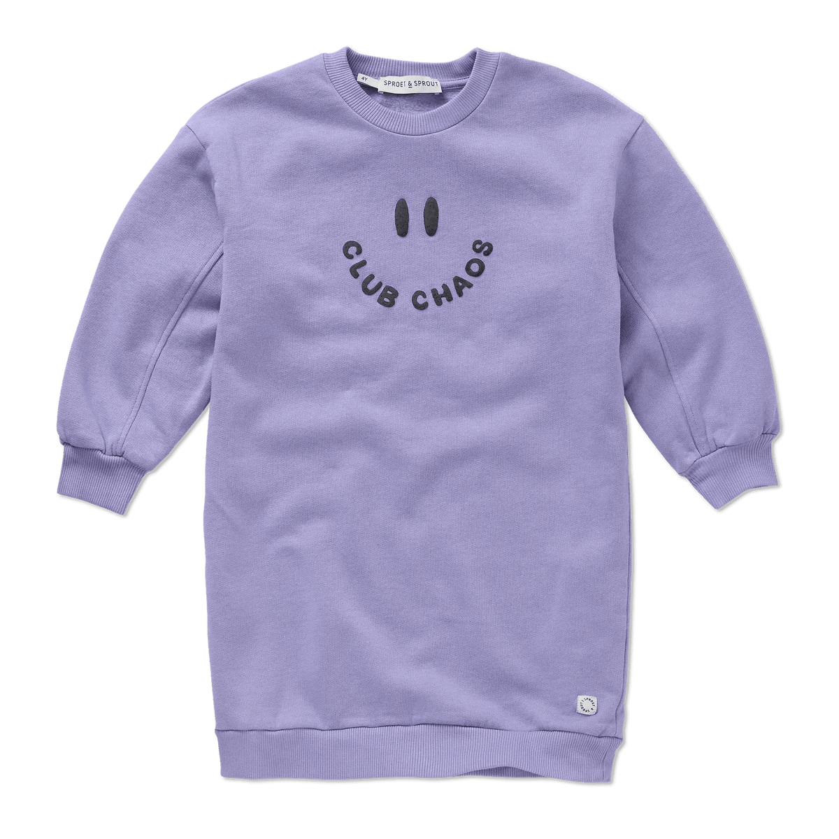 Sproet & Sprout Jurk Club Chaos - Crayon Cloud - hatshoe