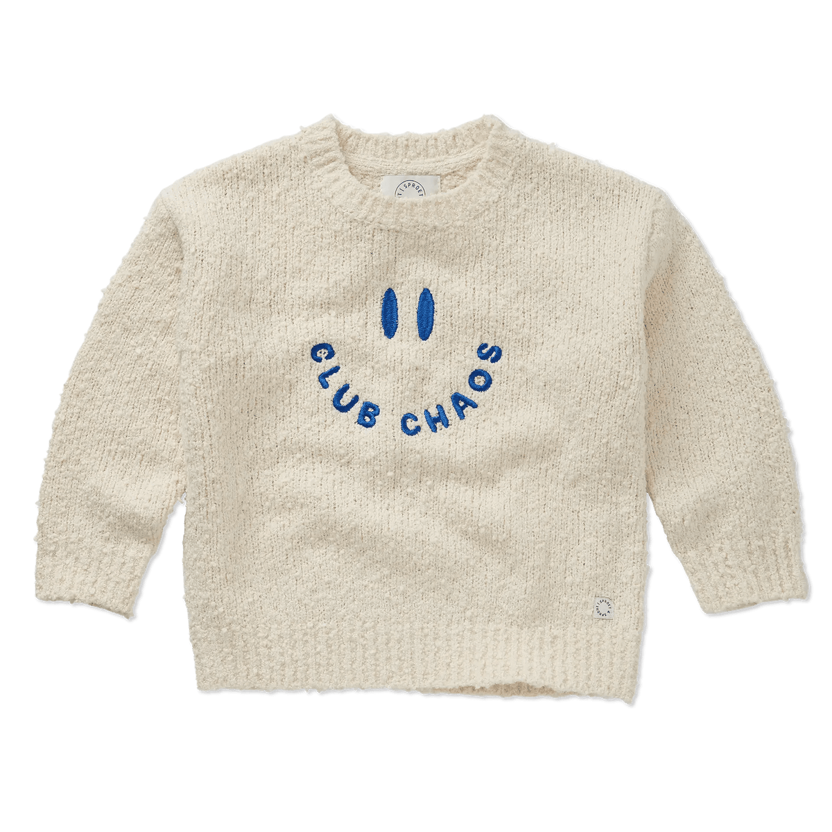 Sproet & Sprout Trui Boucle Club Chaos - Ivory Melee - hatshoe