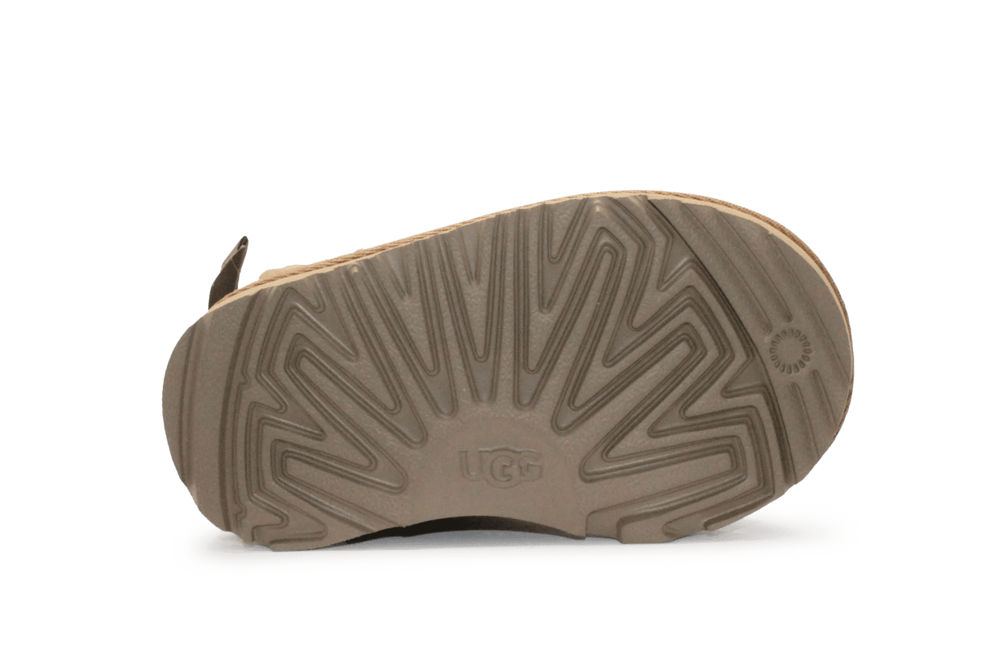 Ugg Kids Mini Bailey Bow II Laars - Chestnut Strik - hatshoe