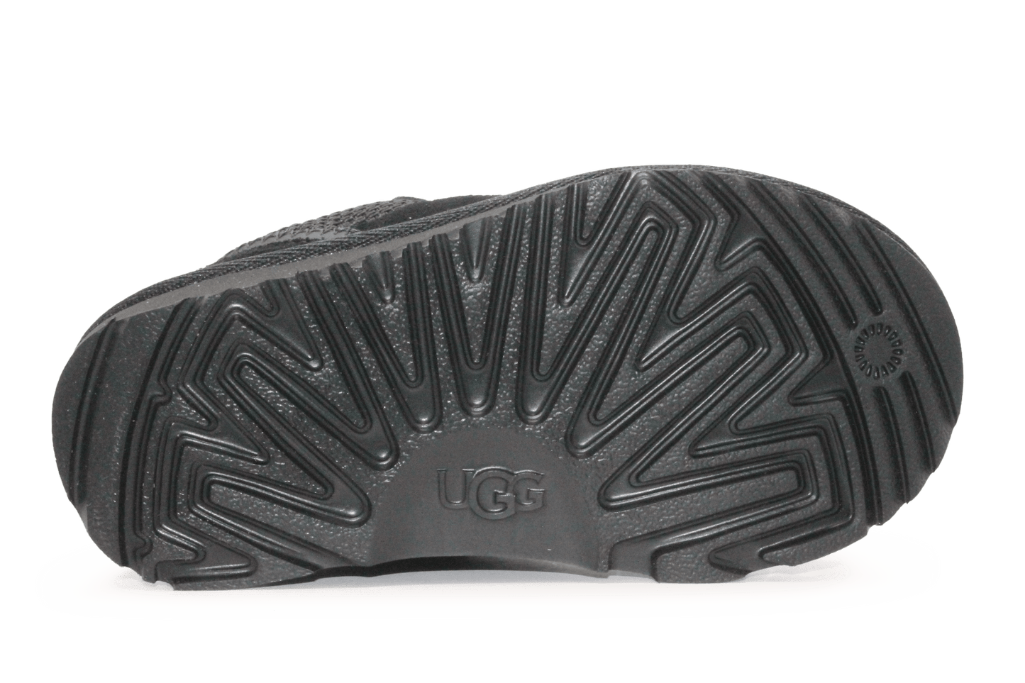 Ugg Sneaker Lowmel Veter & Klittenband - Zwart - hatshoe