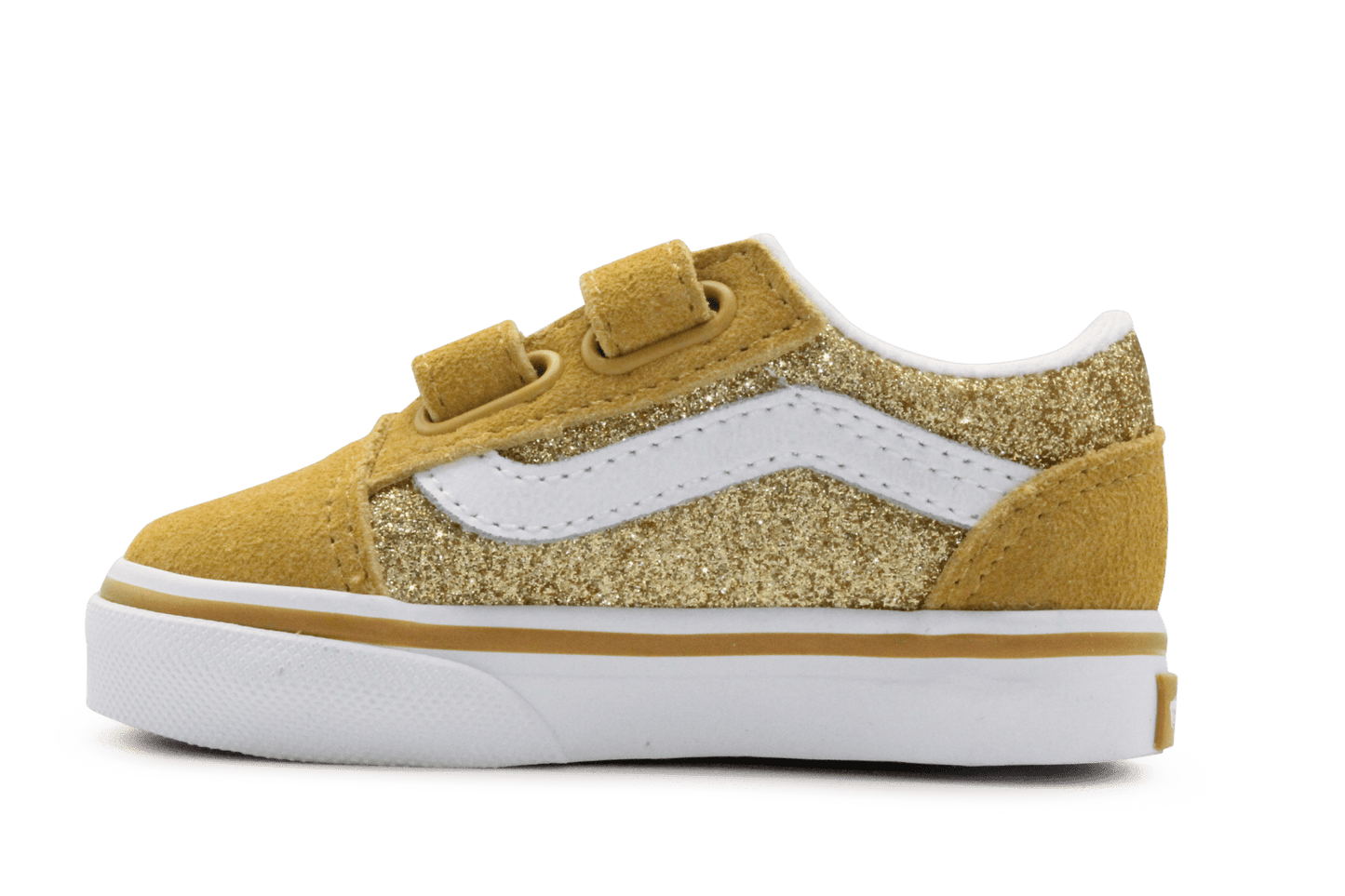 Vans Old Skool Sneaker Laag - Geel Glitter - hatshoe
