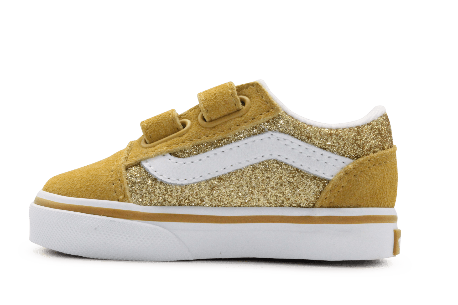 Vans Old Skool Sneaker Laag - Geel Glitter - hatshoe