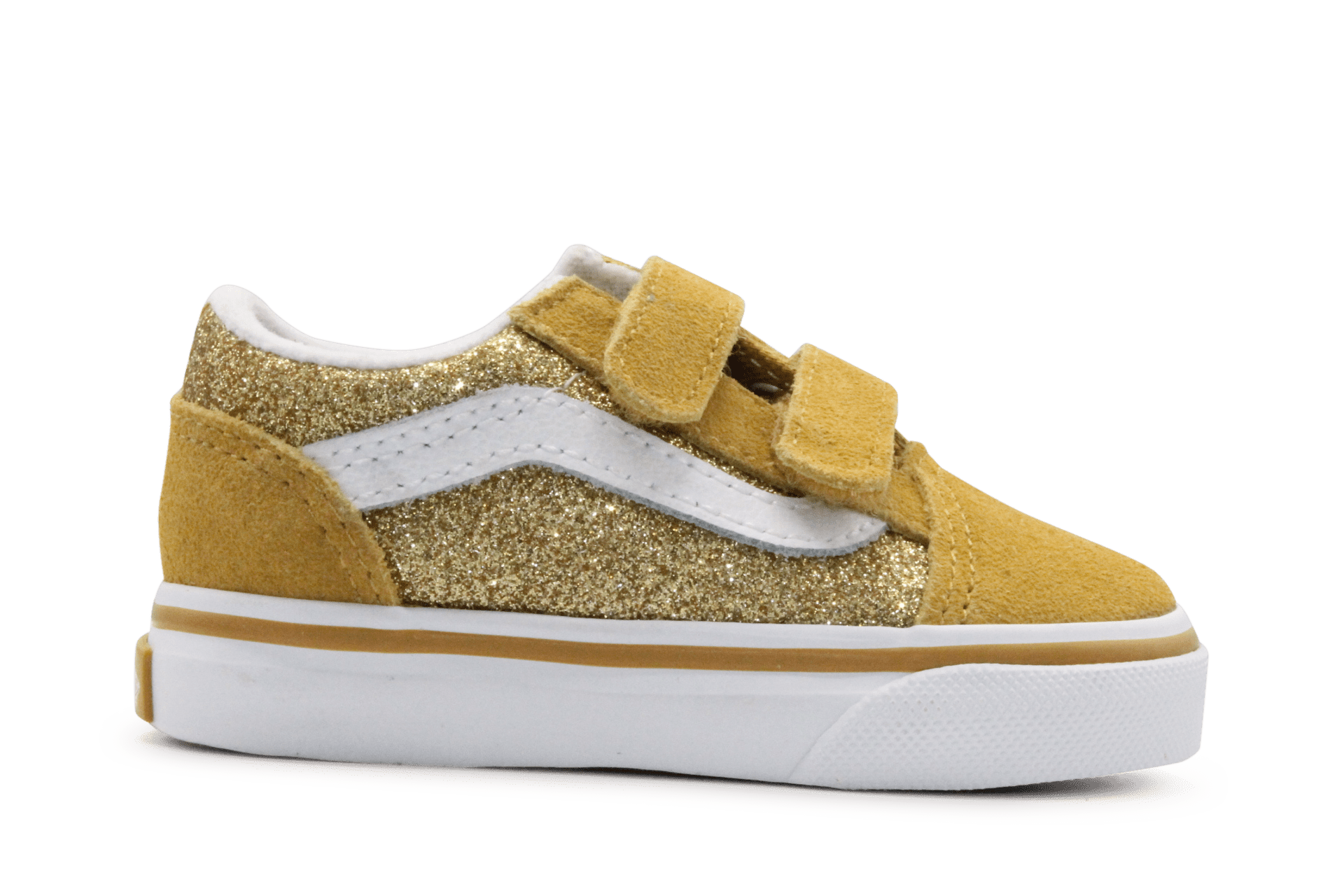Vans Old Skool Sneaker Laag - Geel Glitter - hatshoe