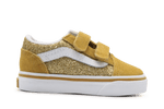 Vans Old Skool Sneaker Laag - Geel Glitter - hatshoe