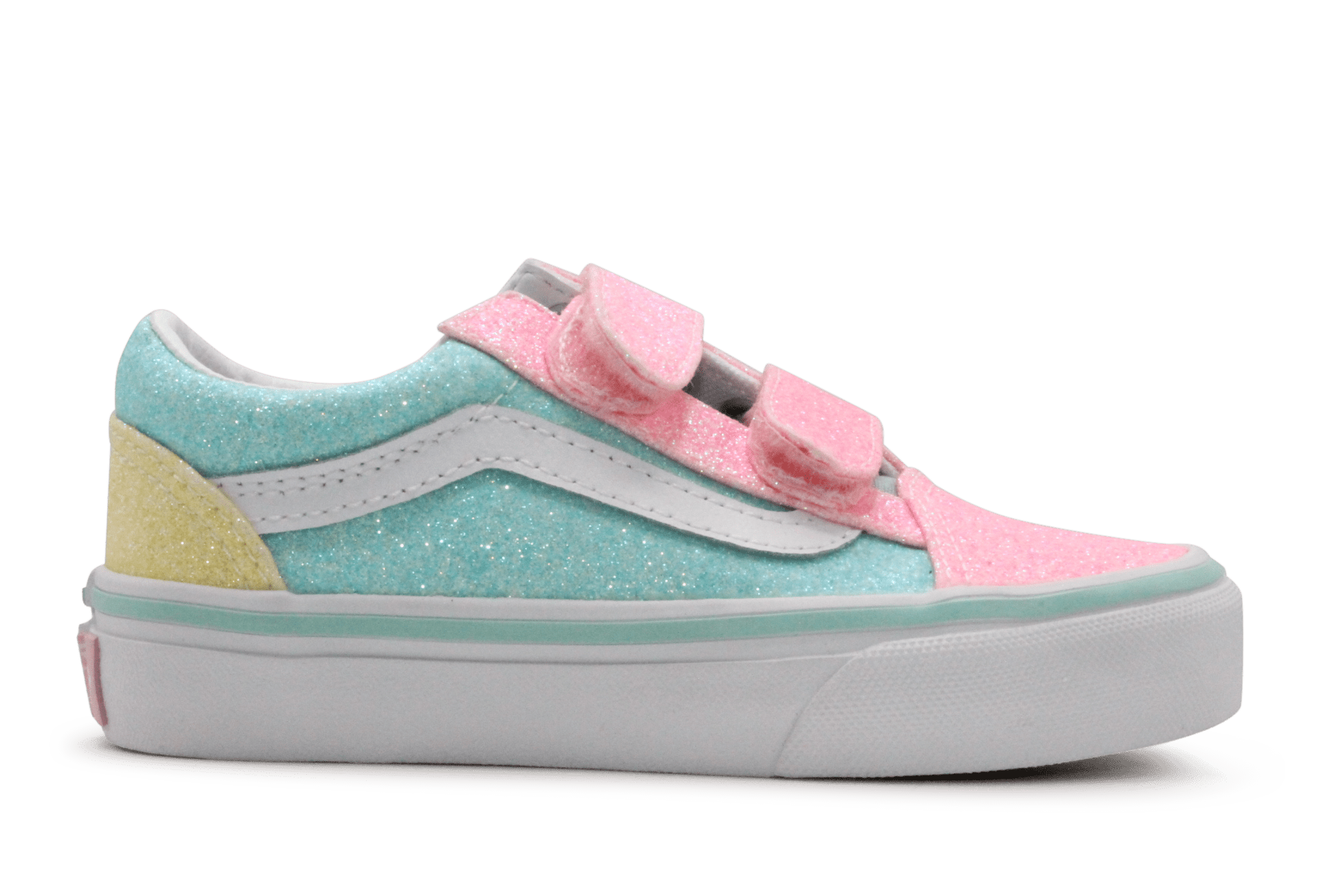 Vans Old Skool Sneaker Laag - Multi Glitter - hatshoe